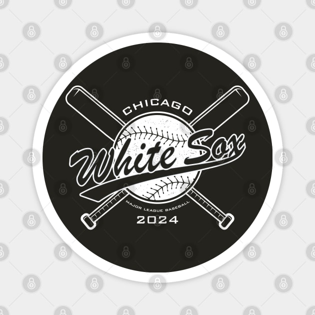 White Sox 24 Magnet by Nagorniak